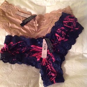 2 pair new w/tags Victoria panties. 2 for $10.00